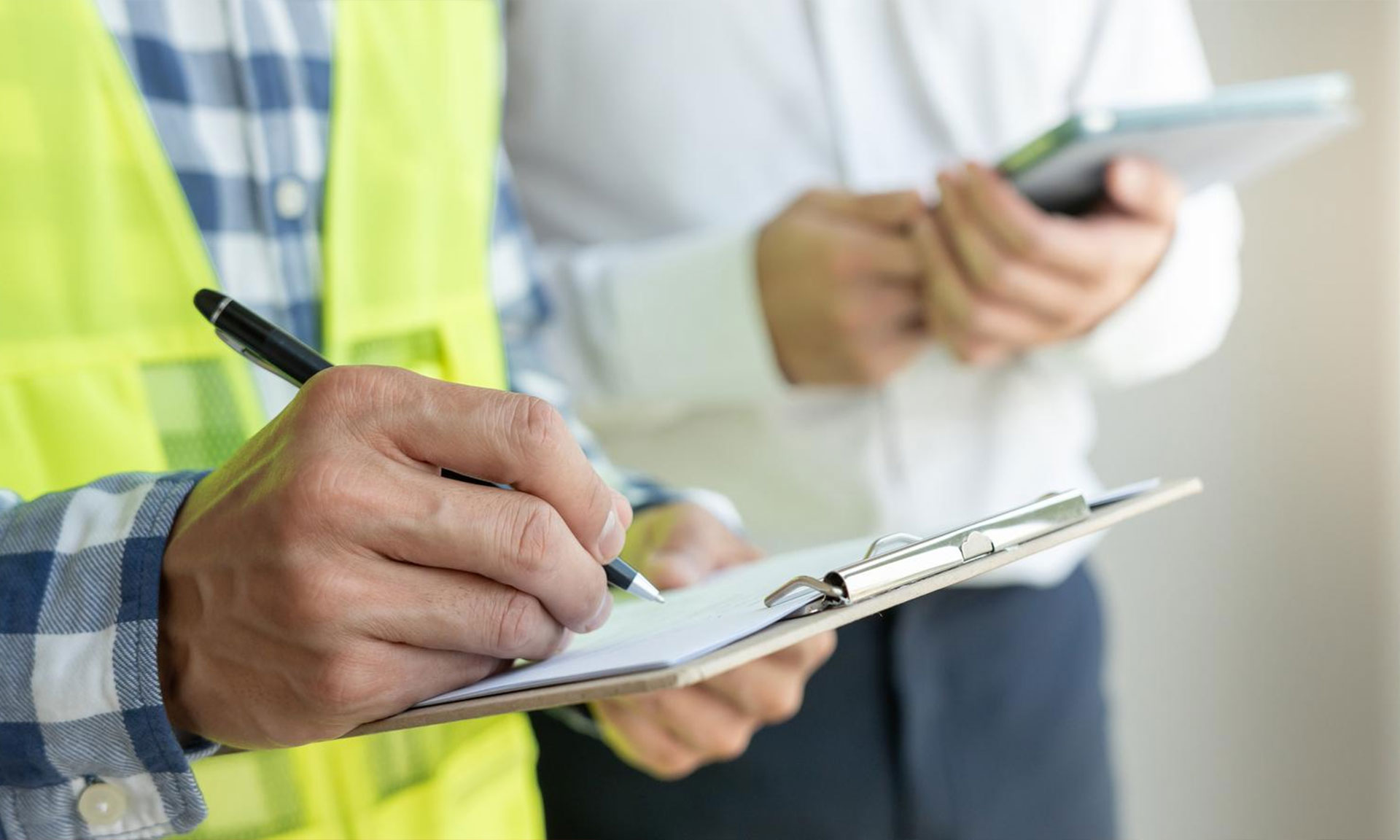 Checklist de serviços de obra